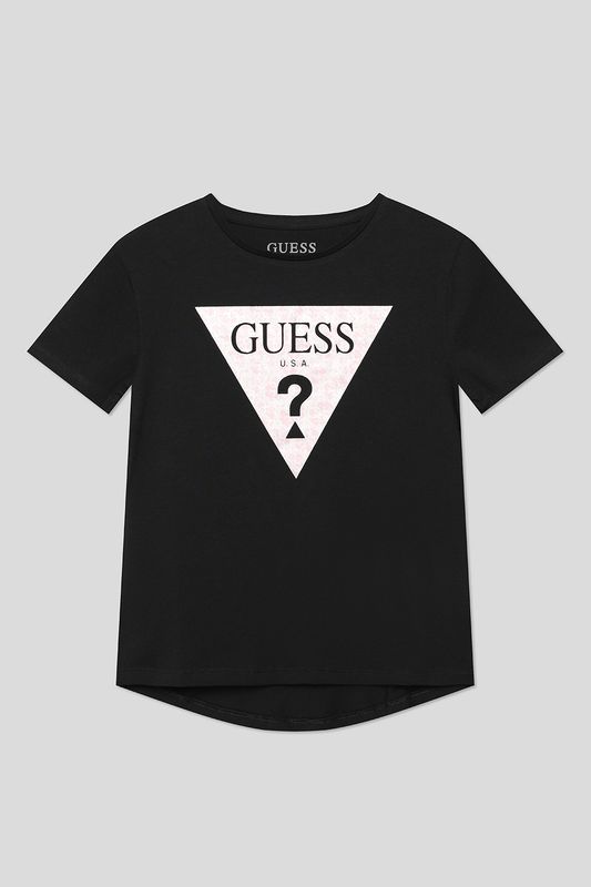 Футболка хлопковая с логотипом Guess