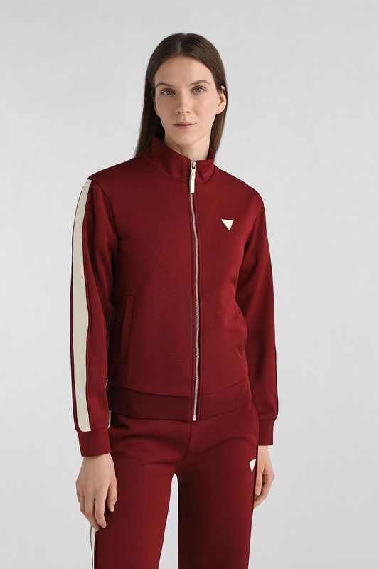 Толстовка на молнии с контрастной полосой Guess