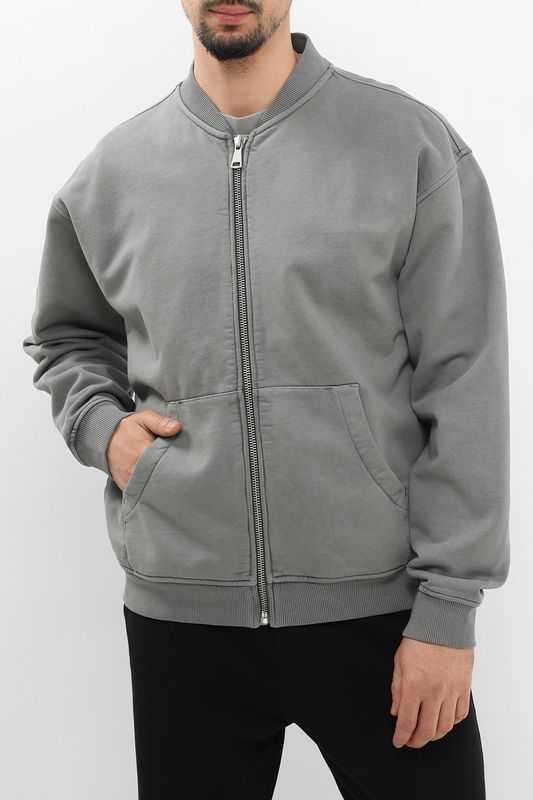 Толстовка хлопковая на молнии Marc O'Polo Denim