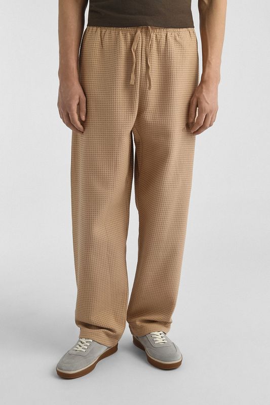 Брюки хлопковые на кулиске Adidas