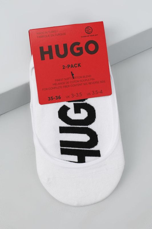 Набор из 2 пар хлопковых подследников HUGO
