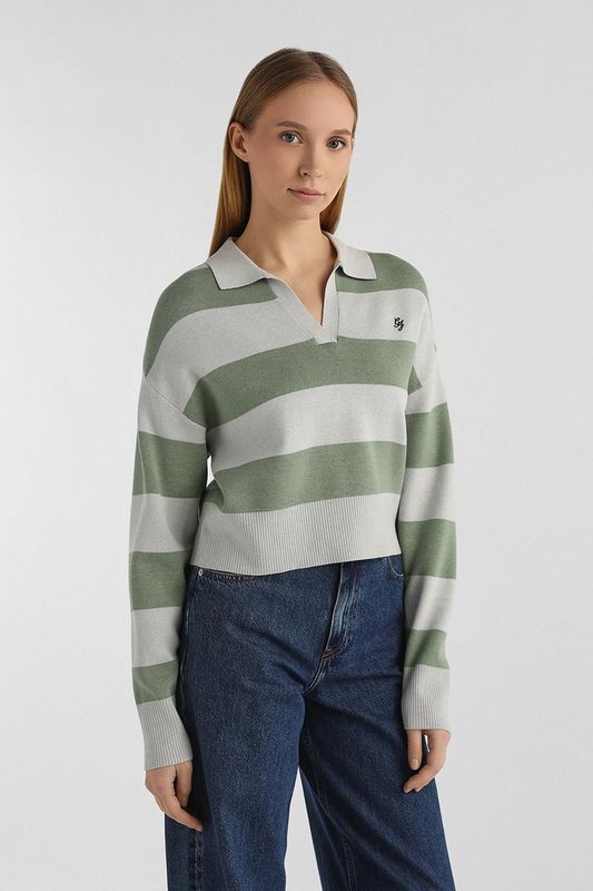 Пуловер (V-вырез) Guess Jeans