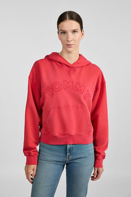 Худи хлопковое Tommy Jeans