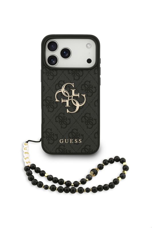 Чехол для iPhone 17 Pro со шнурком Guess