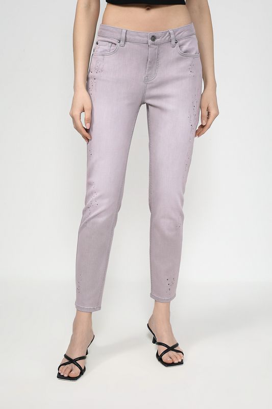 Джинсы зауженного кроя Monari