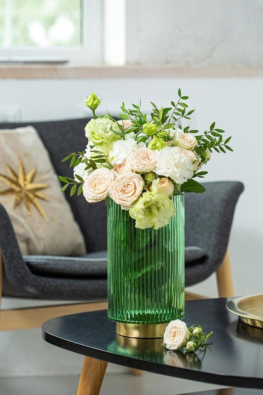 Ваза стеклянная Лира MANDARIN DECOR