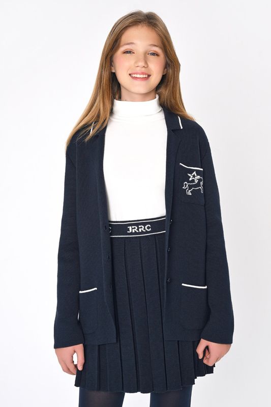 Кардиган вязаный с карманами Junior Republic