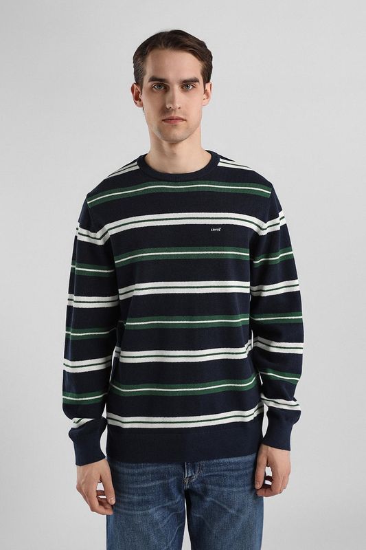 Джемпер хлопковый в полоску LEVI'S