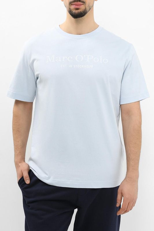 Футболка хлопковая с логотипом Marc O'Polo