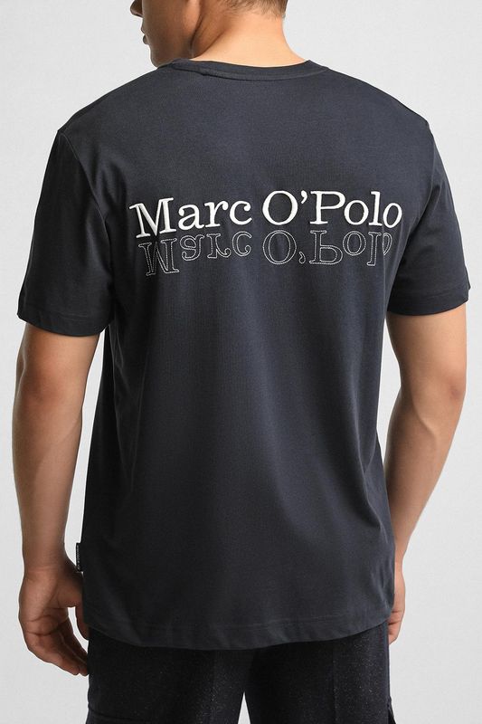 Футболка хлопковая с логотипом Marc O'Polo