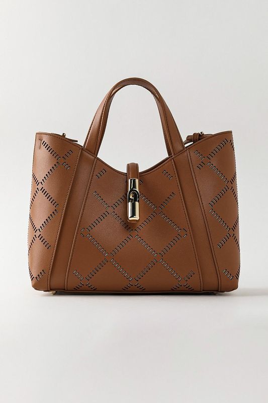 Сумка шоппер кожаная Goccia S Furla