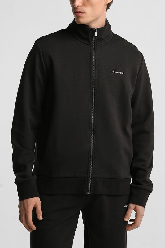 Толстовка хлопковая на молнии Calvin Klein