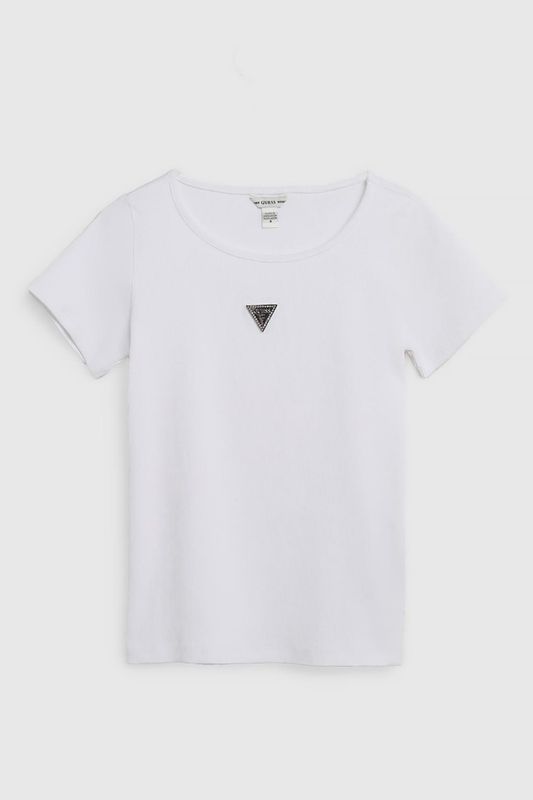Футболка хлопковая с логотипом Guess