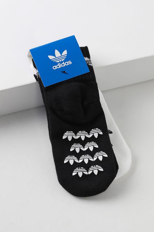 Набор из 2 пар хлопковых носков с логотипом Adidas