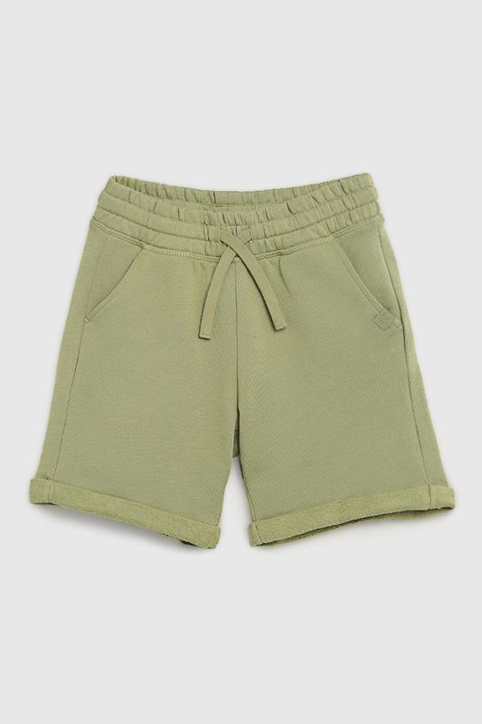 Шорты хлопковые на кулиске Benetton