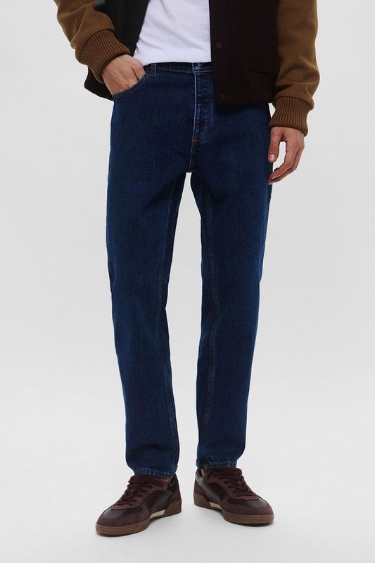 Джинсы однотонные прямые HUGO BLUE