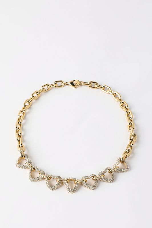Ожерелье с кристаллами Guess