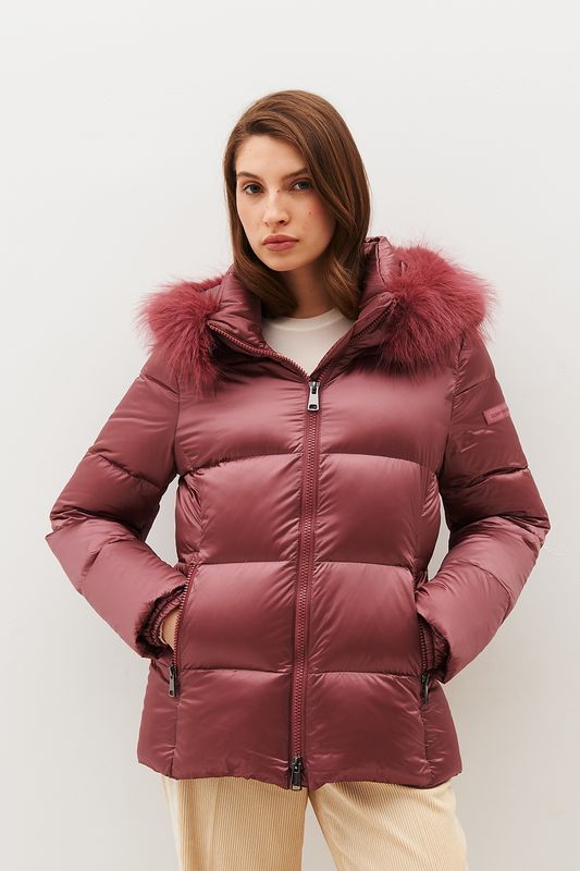 Пуховик с меховым капюшоном Gerry Weber