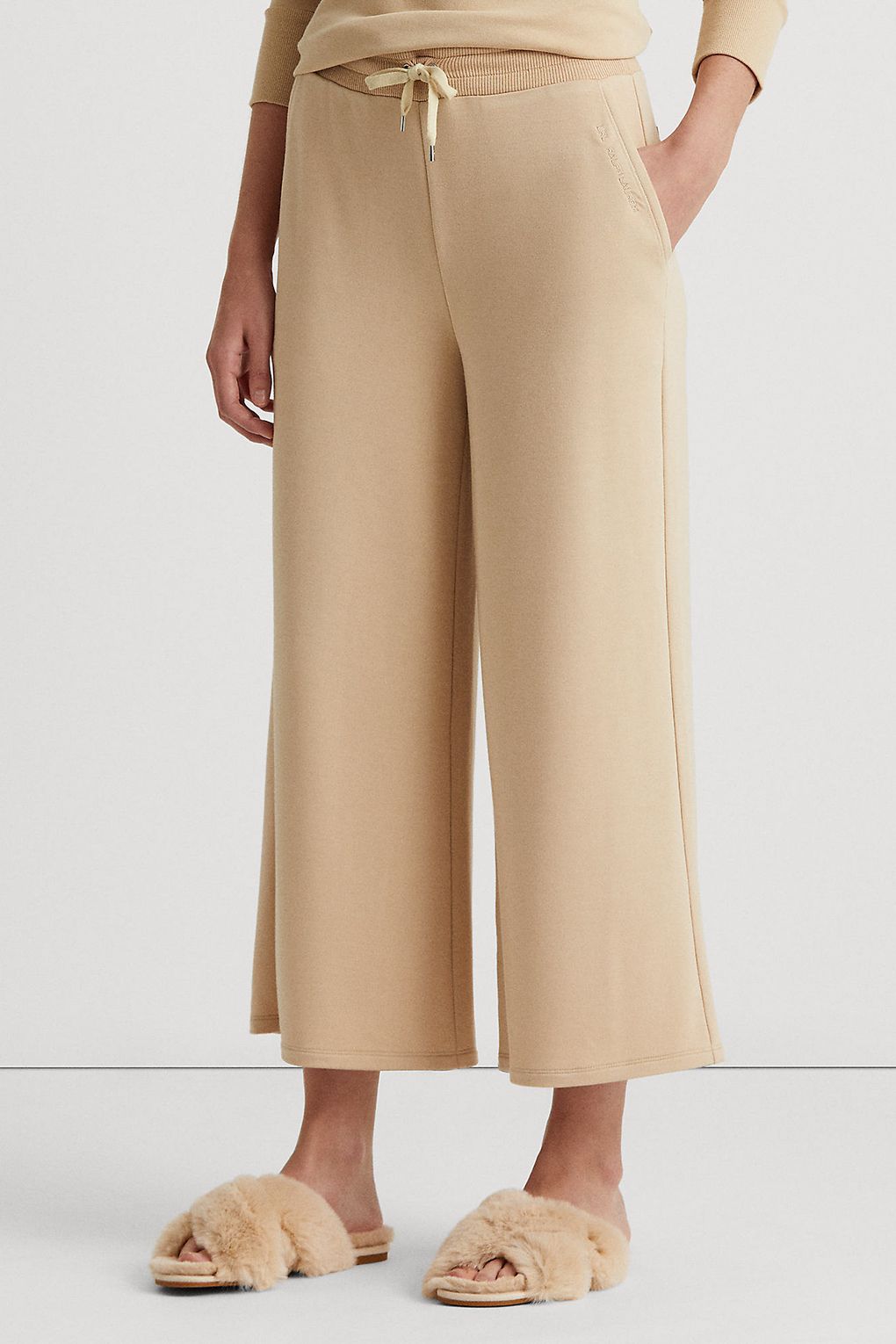 Lauren Ralph Lauren Однотонные капри с карманами Lauren Ralph Lauren Однотонные капри с карманами
