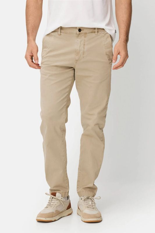 Брюки хлопковые зауженного кроя Camel Active Apparel