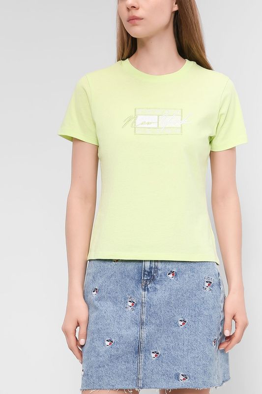 Футболка из хлопка Tommy Jeans