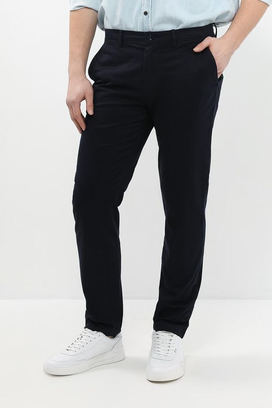 Брюки хлопковые однотонные Tommy Hilfiger