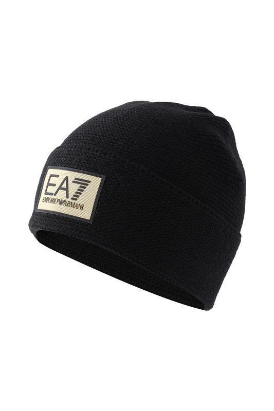 Шапка шерстяная с логотипом Ea7