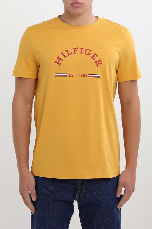 Футболка хлопковая с логотипом Tommy Hilfiger