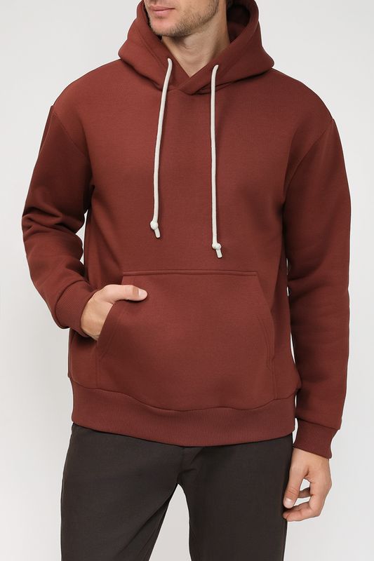 Однотонное худи с капюшоном MARCO DI RADI