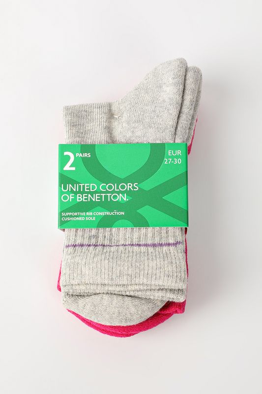Дет. носки 2 пары Benetton Undercolors