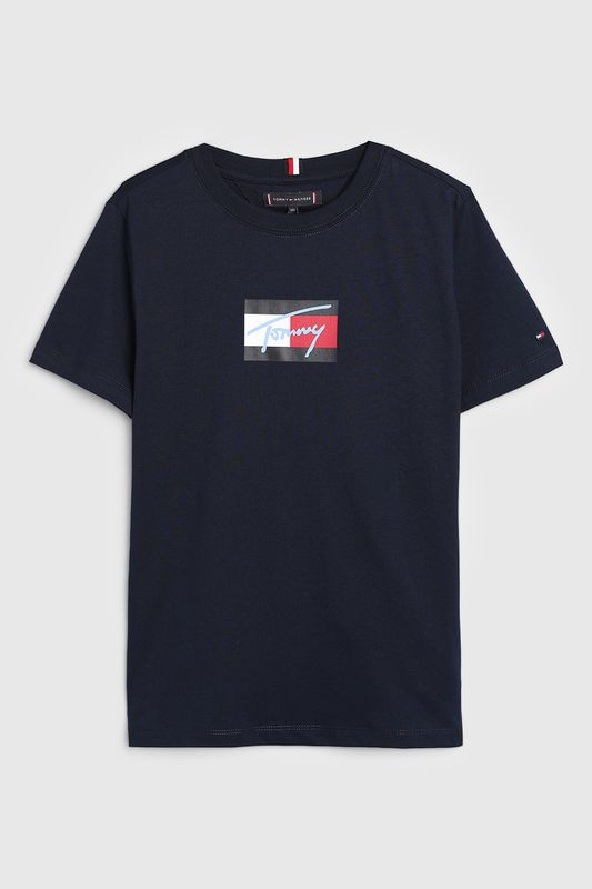 Футболка хлопковая с воротником Tommy Hilfiger