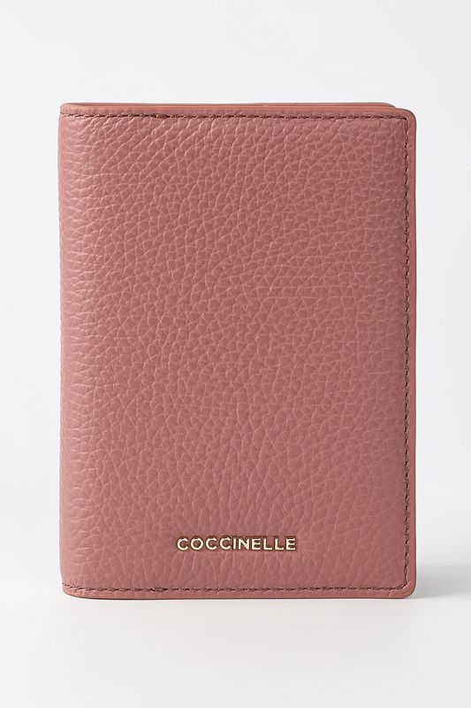 Обложка для документов кожаная Metallic Soft Coccinelle