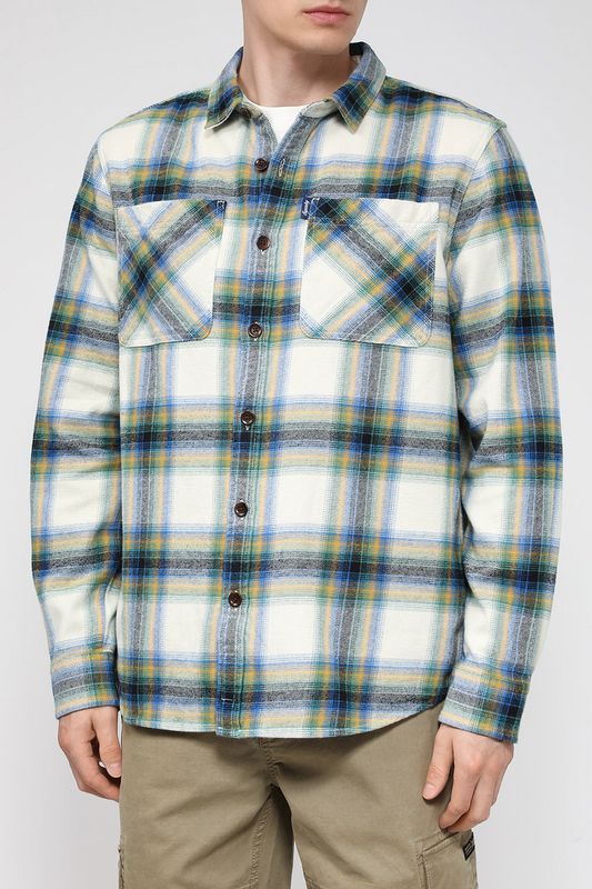 Рубашка с карманами в клетку Superdry