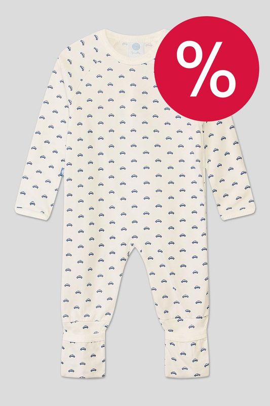 Хлопковый комбинезон на молнии Sanetta