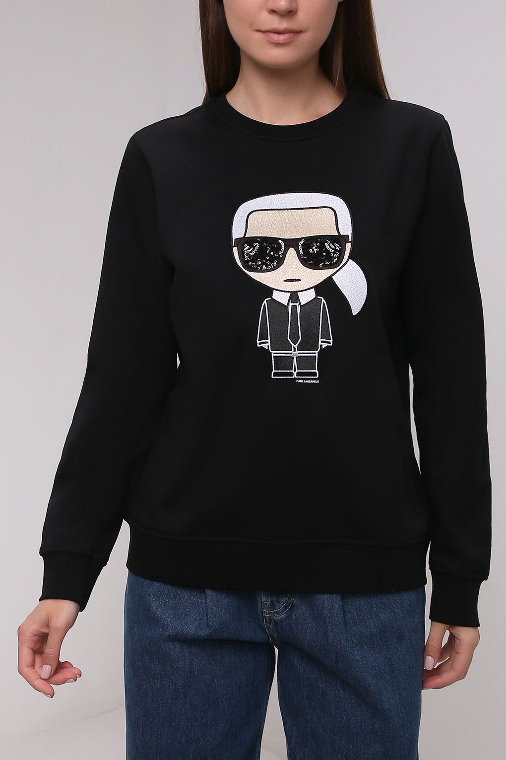 Karl Lagerfeld Хлопковый свитшот Karl Lagerfeld Хлопковый свитшот