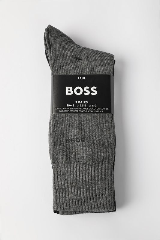 Набор из 3 пар хлопковых носков BOSS