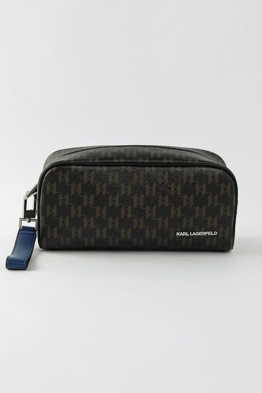 Несессер с монограммой логотипа monogram kanvas Karl Lagerfeld