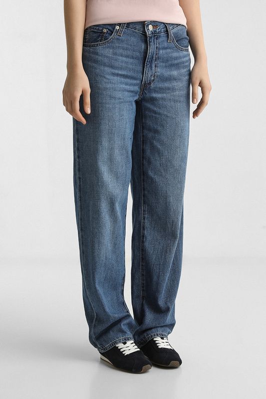 Джинсы Baggy Dad Med Indigo - Worn In LEVI'S