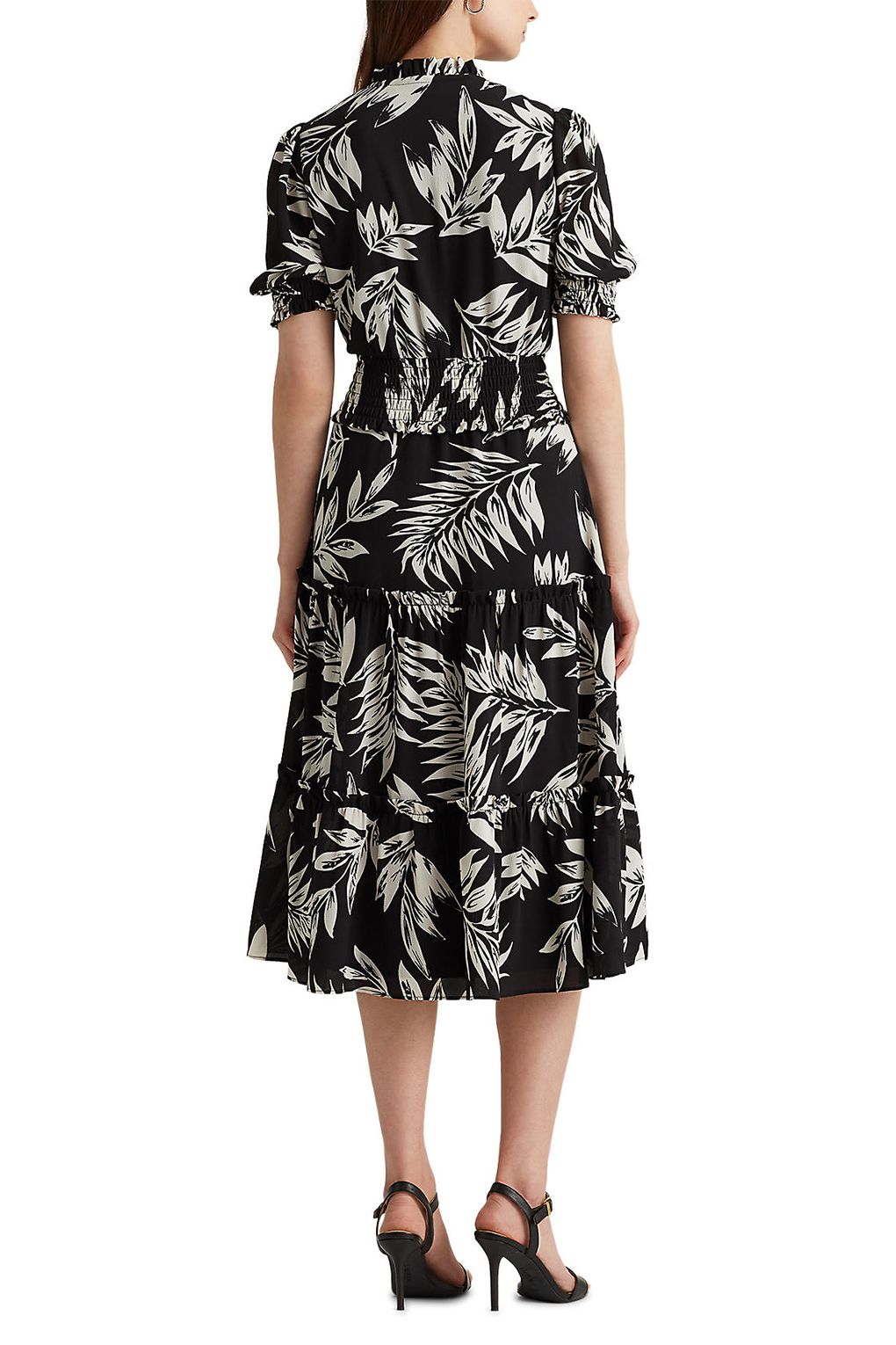 Lauren Ralph Lauren Платье с тропическим принтом Lauren Ralph Lauren Платье с тропическим принтом