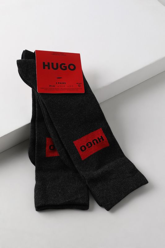 Набор из 2 пар хлопковых носков HUGO
