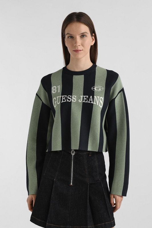 Пуловер (О-вырез) Guess Jeans