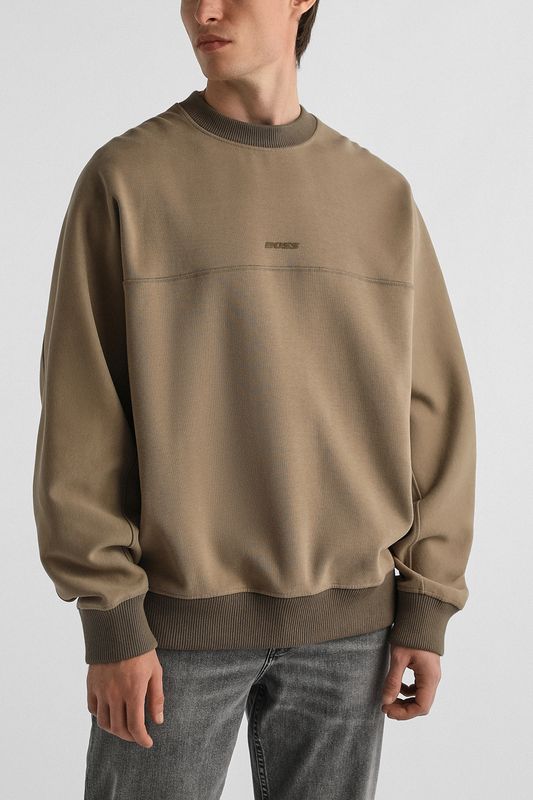 Свитшот хлопковый BOSS