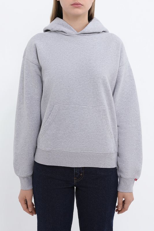 Худи хлопковое с карманом LEVI'S