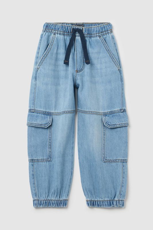 Джинсы на кулиске с карманами Republic of Denim