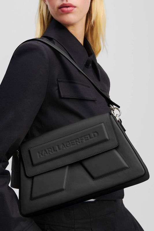 Сумка хобо кожаная Ikon Karl Lagerfeld