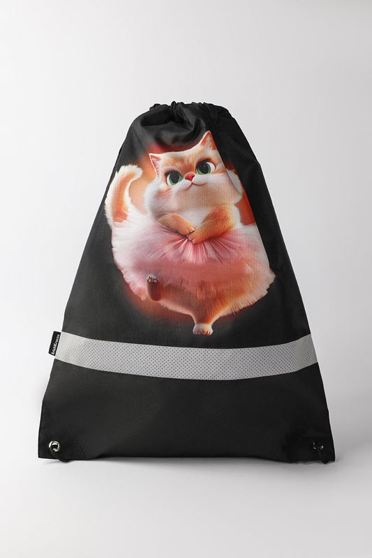 Мешок для обуви с принтом Prima Cat ErichKrause