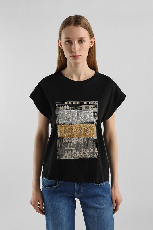 Фуфайка (Футболка) PEPE JEANS