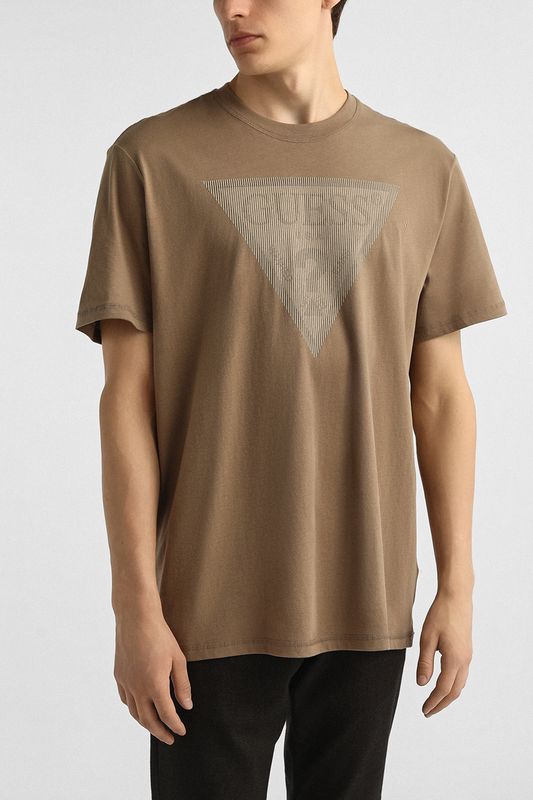 Футболка хлопковая с логотипом Guess