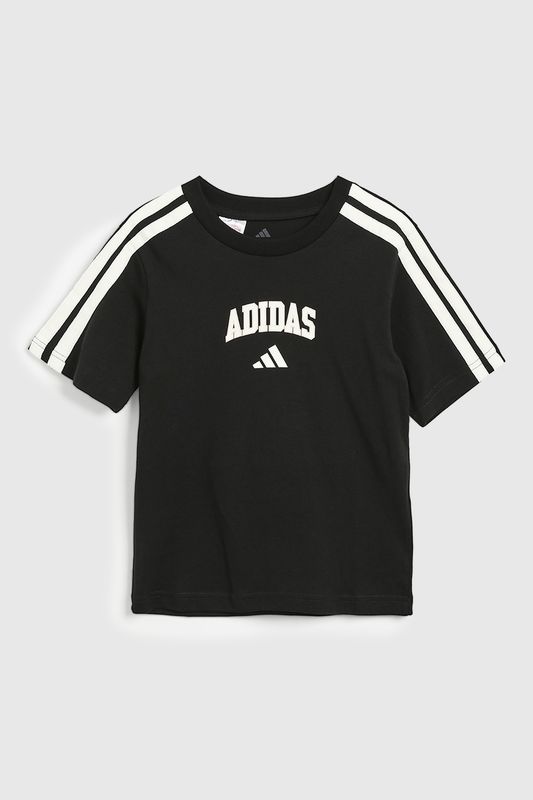 Футболка хлопковая с логотипом Adidas