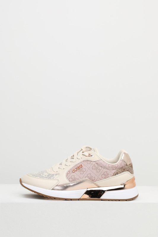 Кроссовки комбинированные с логотипом Guess